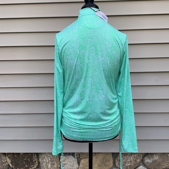 The Black Dog Ladies Outfitters Half Zip - Minty Green - Picture 9 of 16